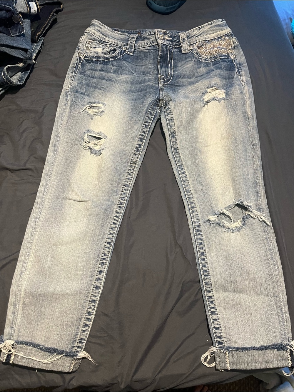 Miss Me Light Blue jeans